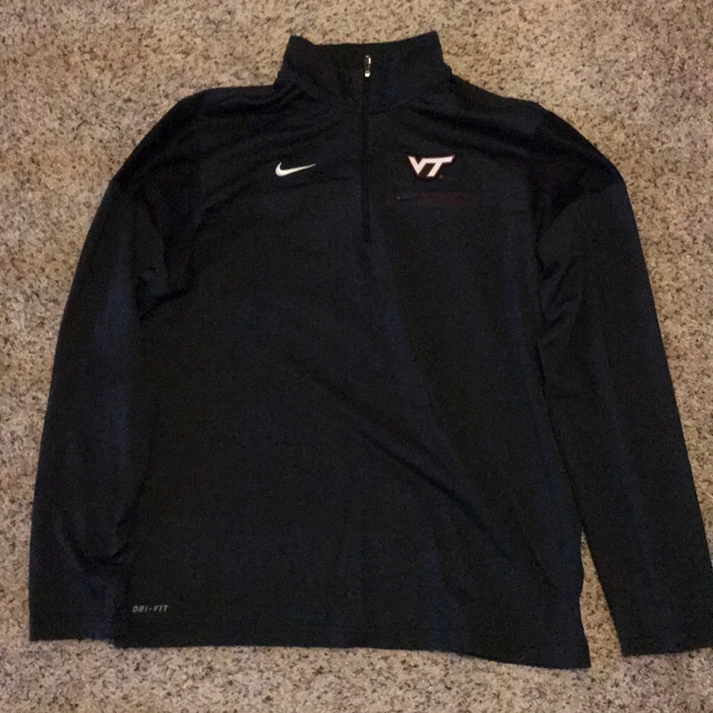 Nike Virginia Tech 1/4 Zip Pullover